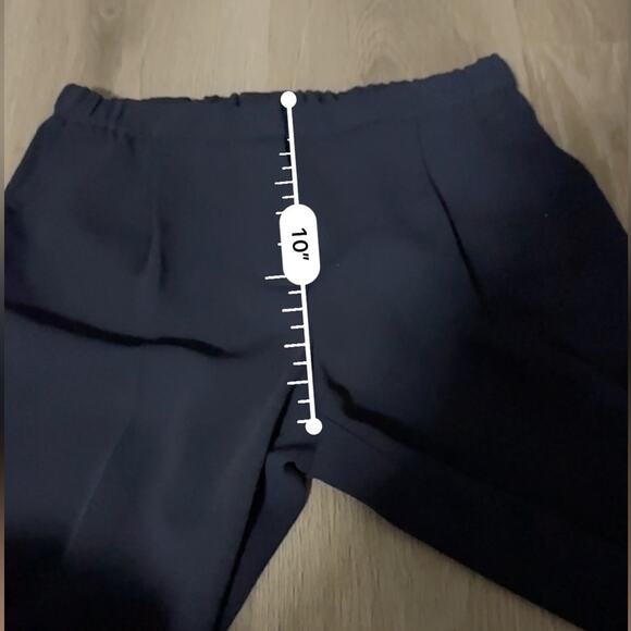 Trina Turk Navy Blue High Rise Skinny‎ Leg Full Length Dress Pants Size 2 - Picture 9 of 10